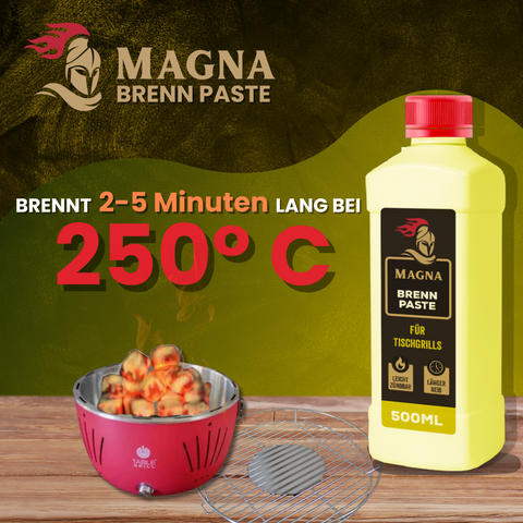 MAGNA Premium Anzünder für Tischgrill - Brennpaste für Grillkohle jetzt online kaufen / bestellen